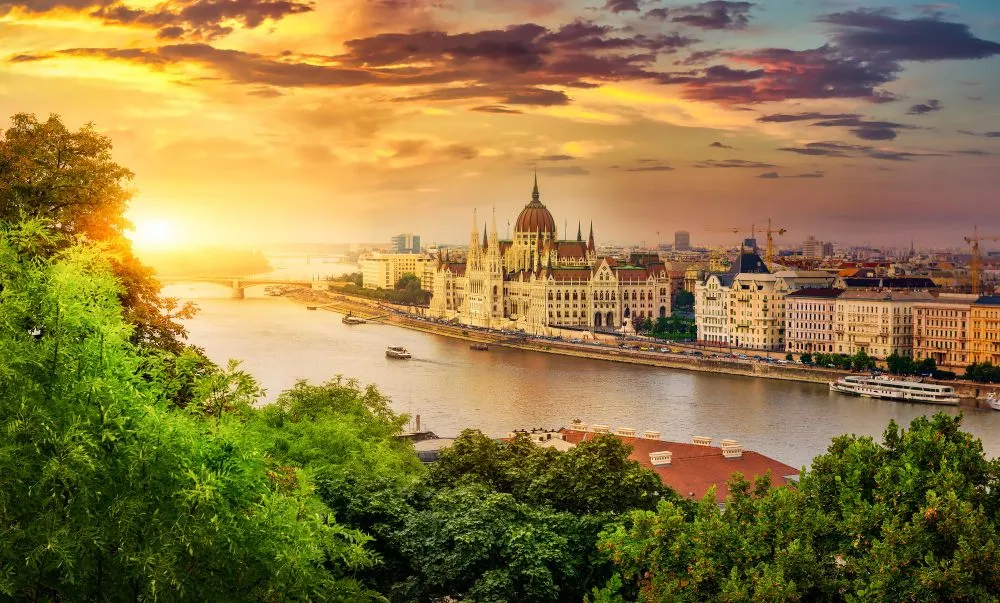 Budapest Parlamentsgebäude
