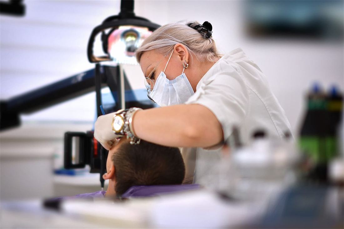 Behandlung am Patienten